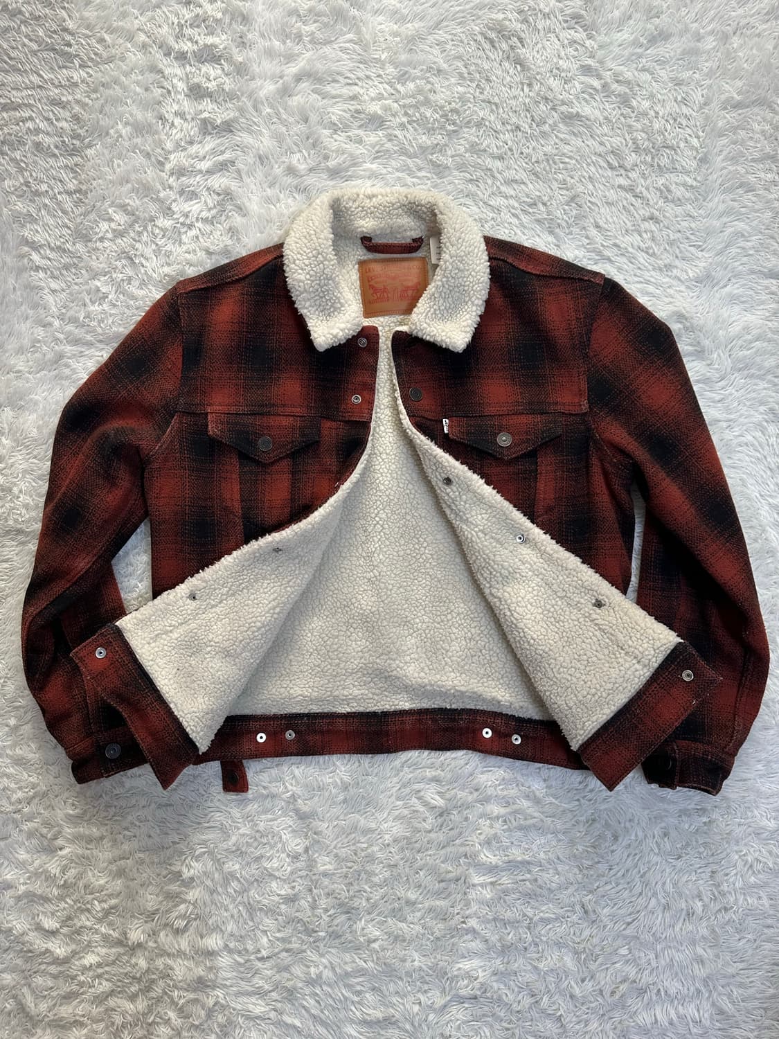 리바이스 쉐르파 트러커 자켓 M 상품이미지2