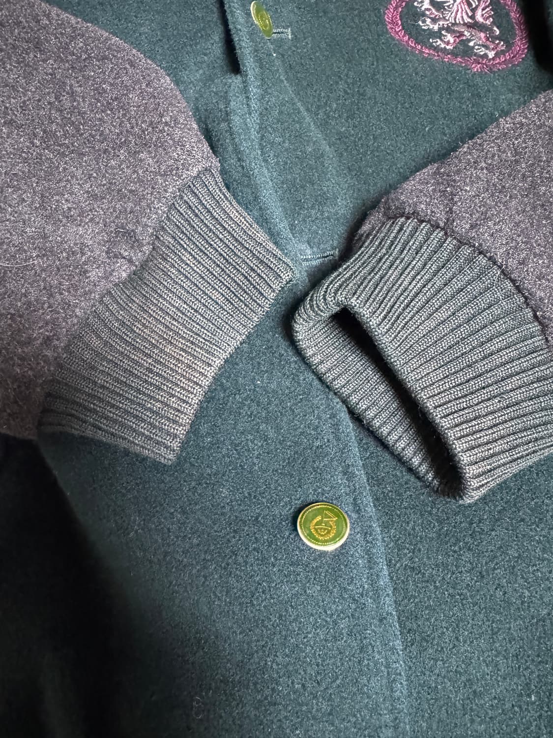 빈티지 90s 아디다스 울 블루종 자켓 EL 상품이미지9