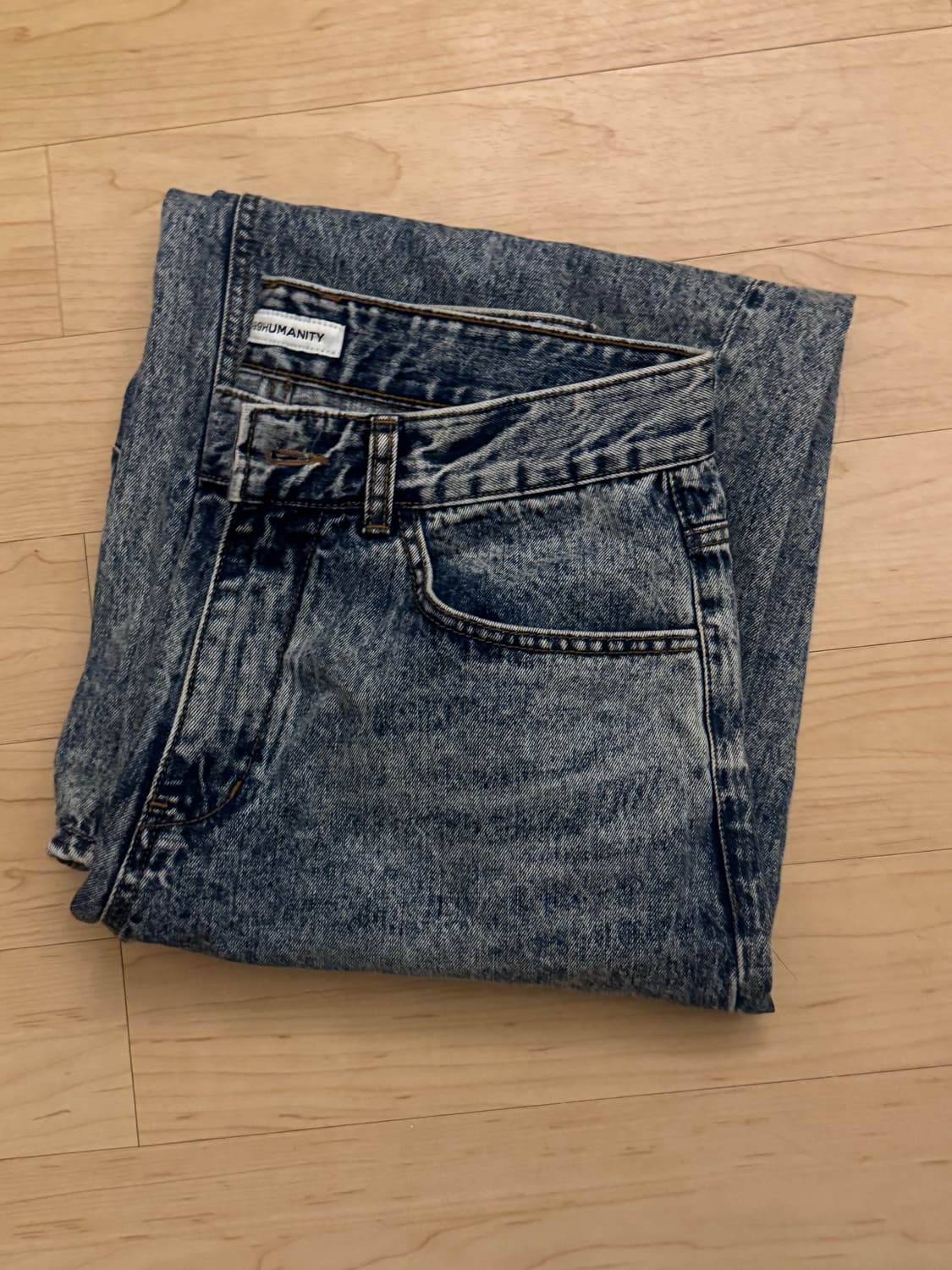 999휴머니티 CURVED HERITAGE DENIM-STONE 상품이미지2