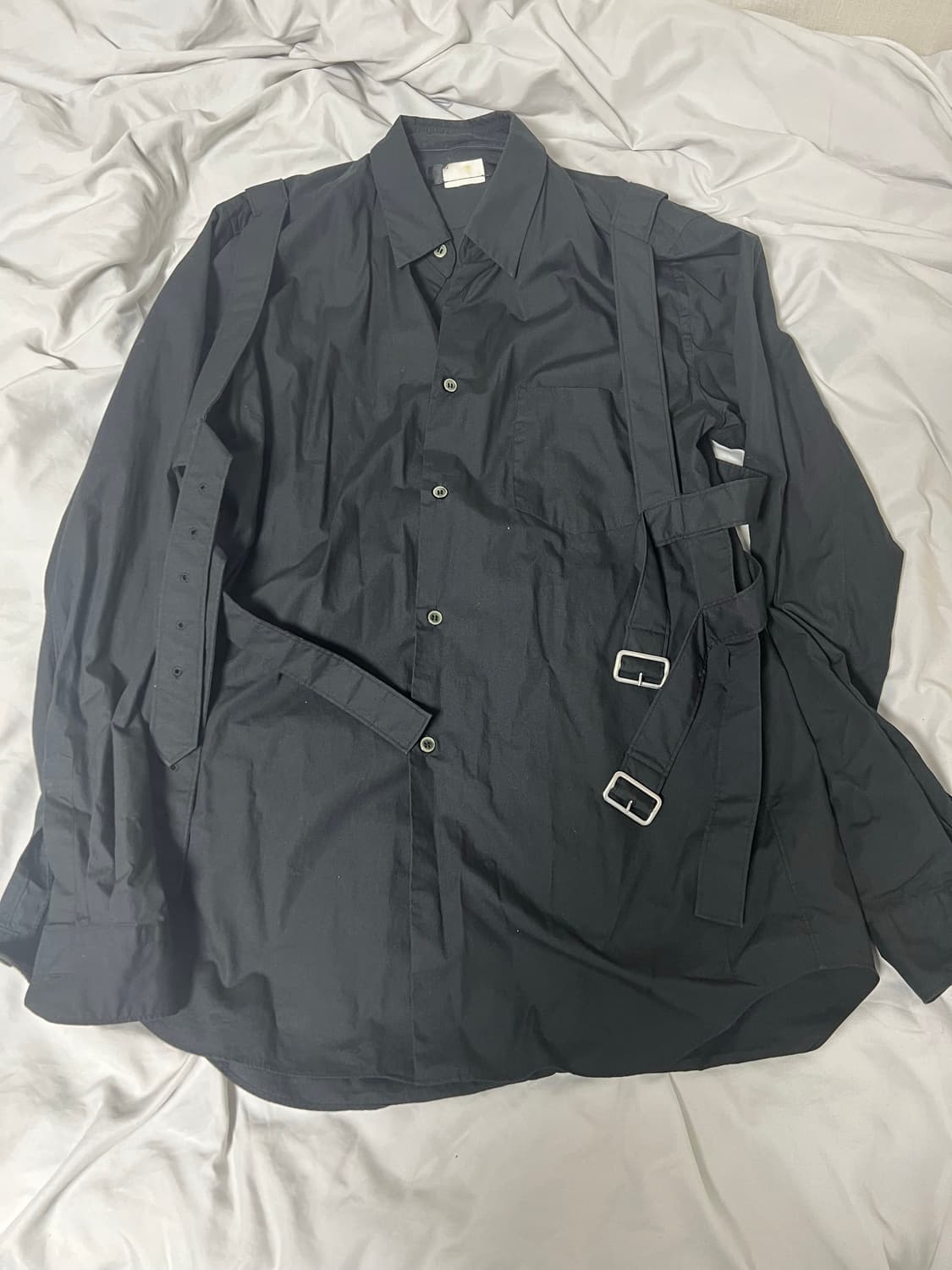 꼼데가르송 하네스 벨트 셔츠 XL 상품이미지2