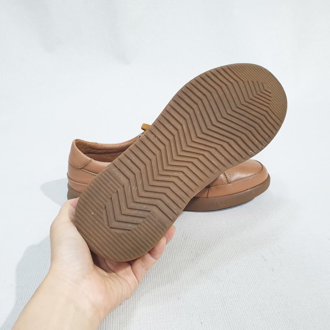 미소페 남성 소가죽 스니커즈 250mm 상품이미지5