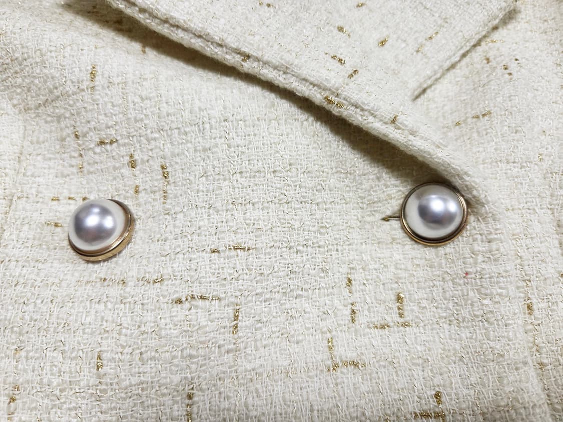 제평 마랑(MARANT) 플레어 트위드자켓코트 55 새상품  상품이미지5