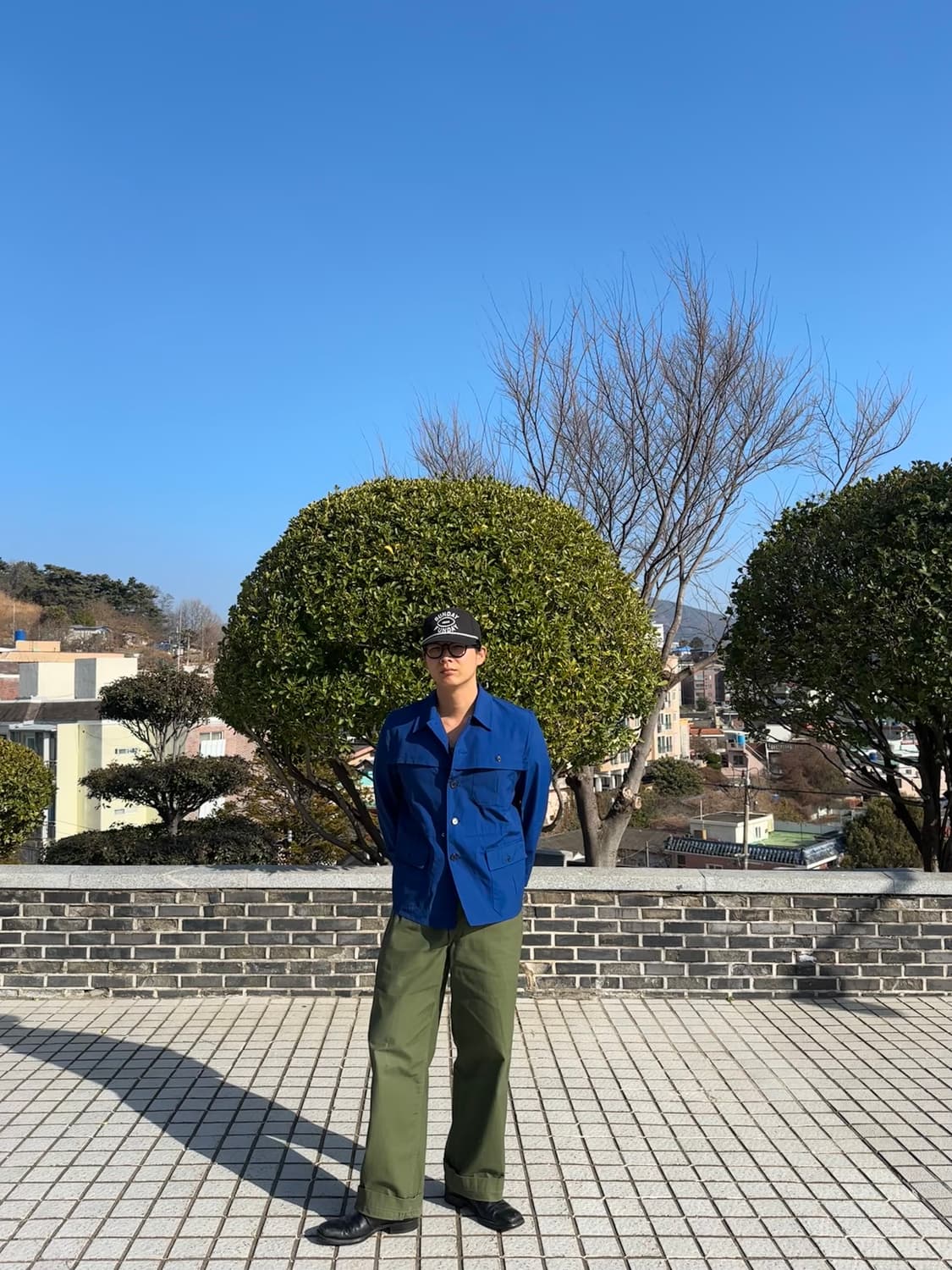 80년대 세르비아 밀리터리 워크 자켓 상품이미지1