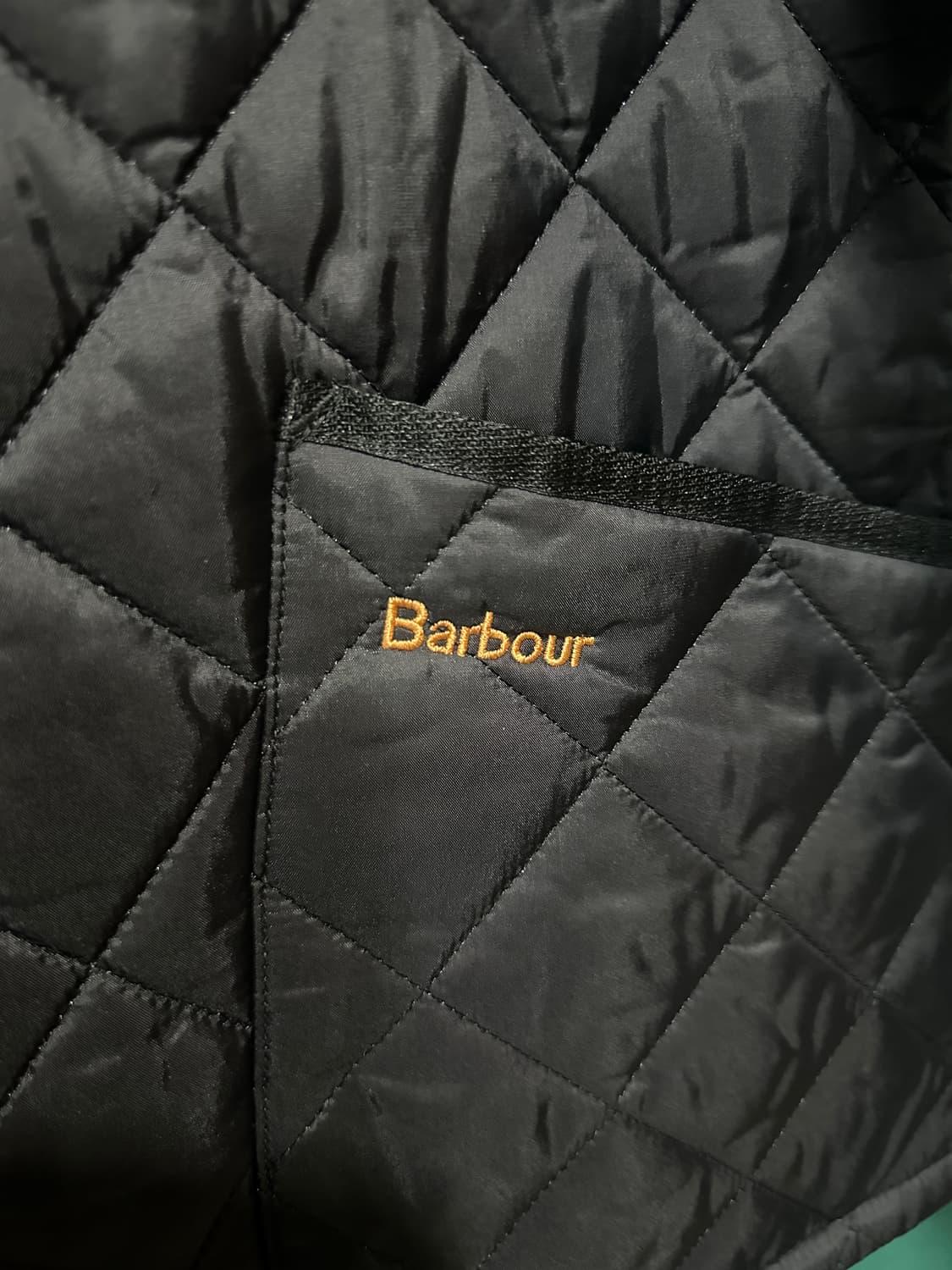 바버 퀼팅자켓 블랙L 상품이미지6