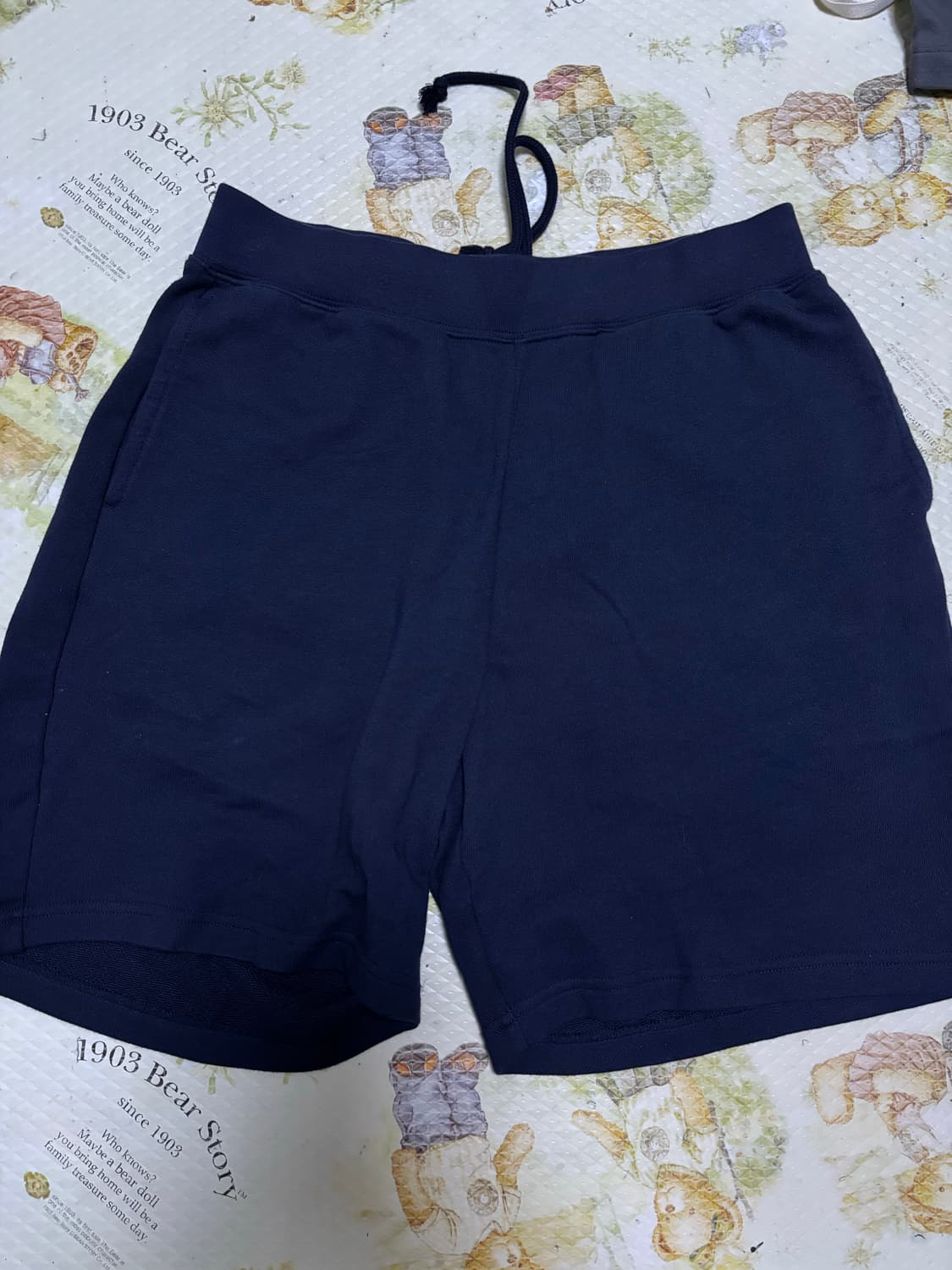 샵페어리 다이스 팬츠 쇼츠 네이비 상품이미지2