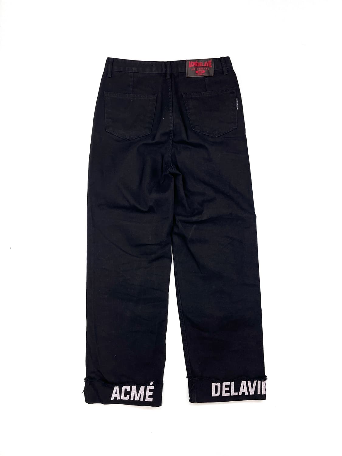 아크메드라비 HEM CUTTING EMBROIDERED 데님 팬츠 상품이미지2