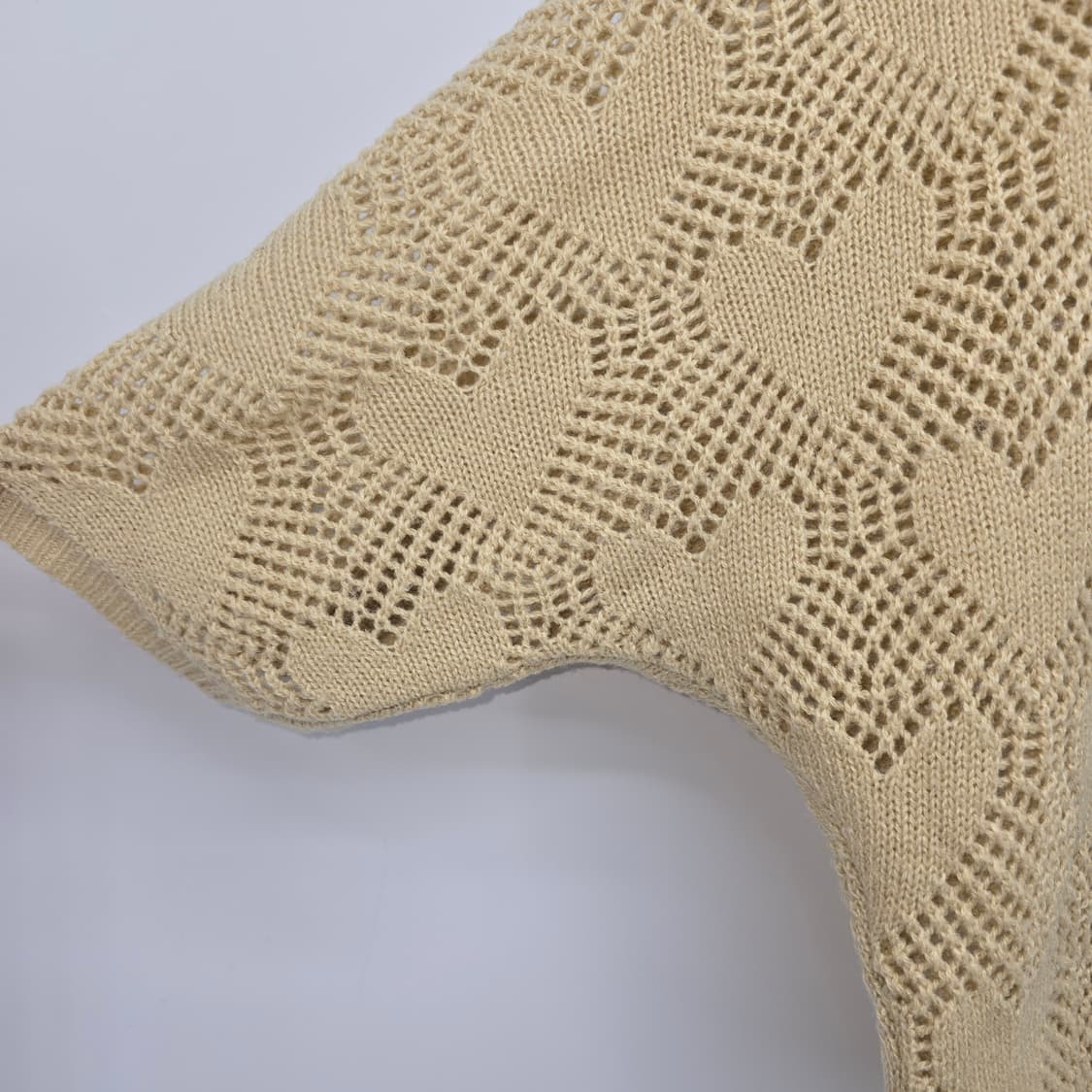 Cutie Blonde 크로셰 하트 니트 상품이미지4