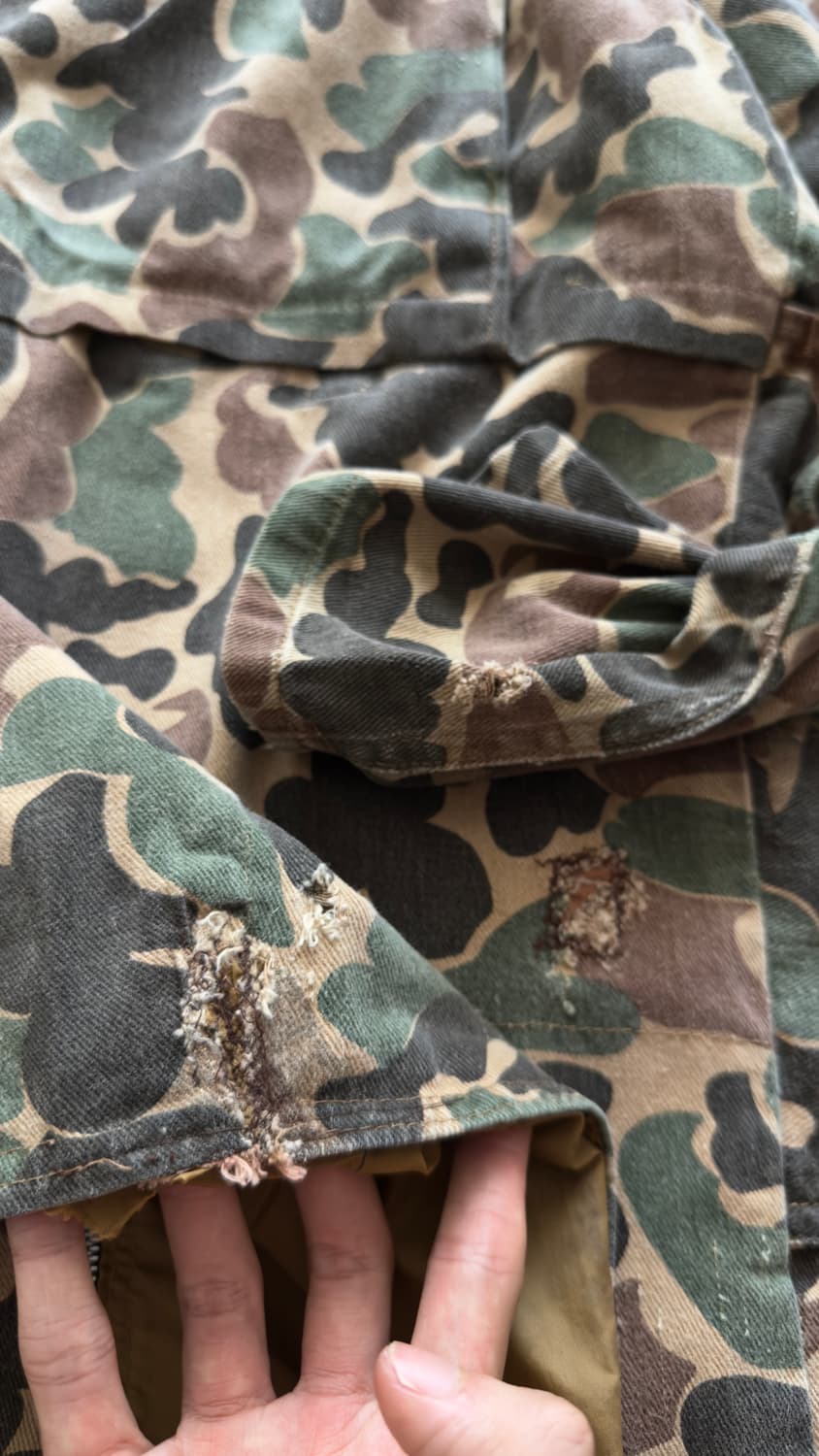 70s sears Duck Camo Hunting Jacket 상품이미지9