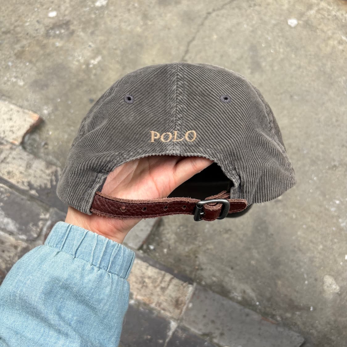 Polo 폴로 코듀로이 골덴 볼캡 모자 상품이미지4