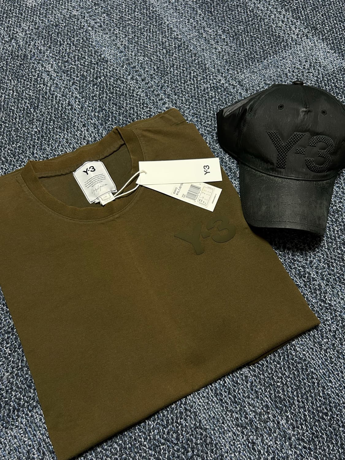 Y-3 로고 반팔 티셔츠 L 상품이미지1