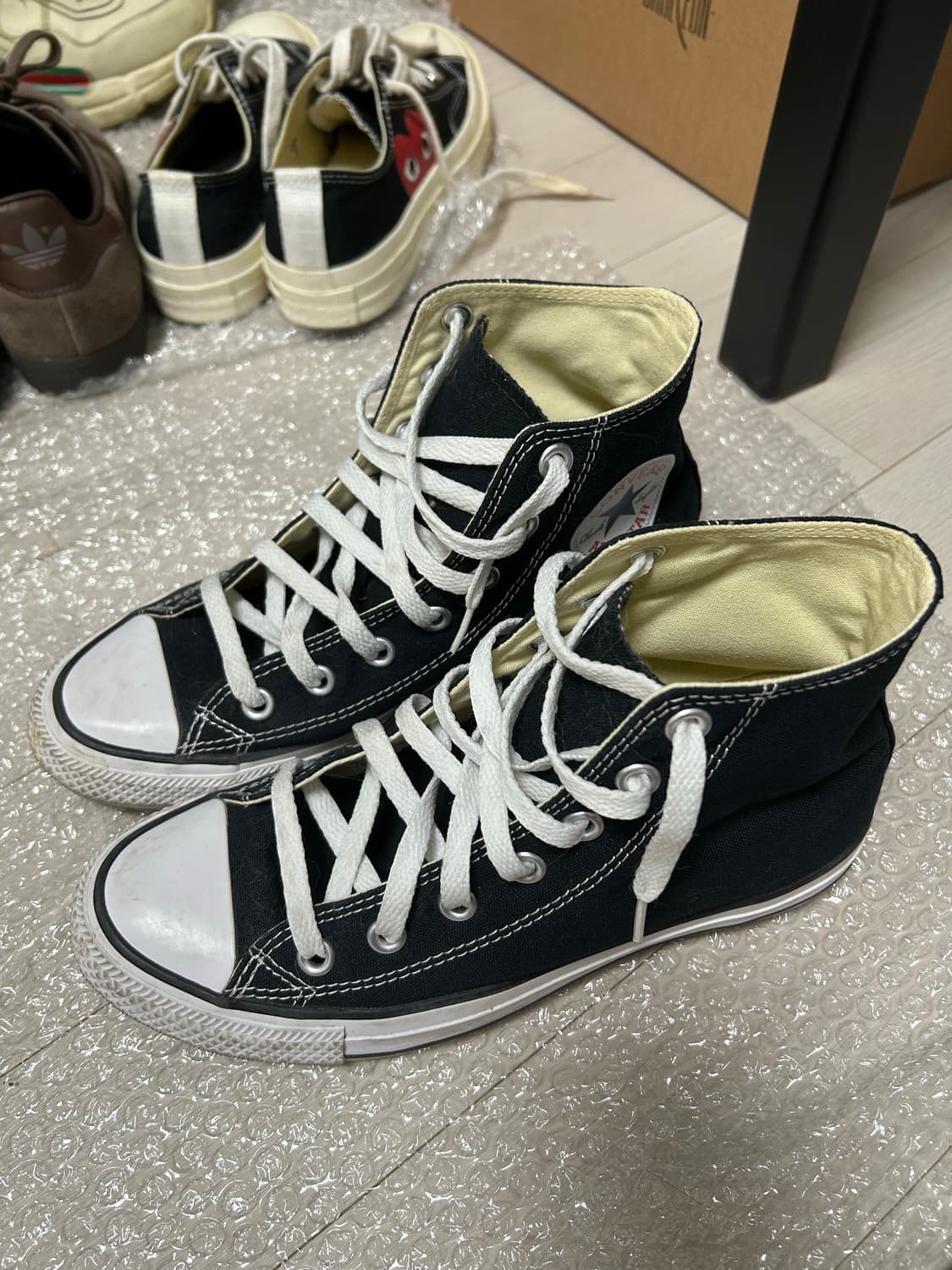 컨버스 척테일러 하이 블랙240 상품이미지1