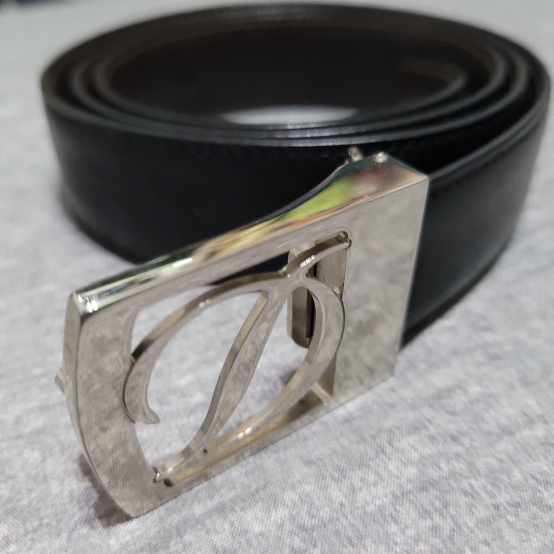 정품 듀퐁 로고 남성 벨트 상품이미지1