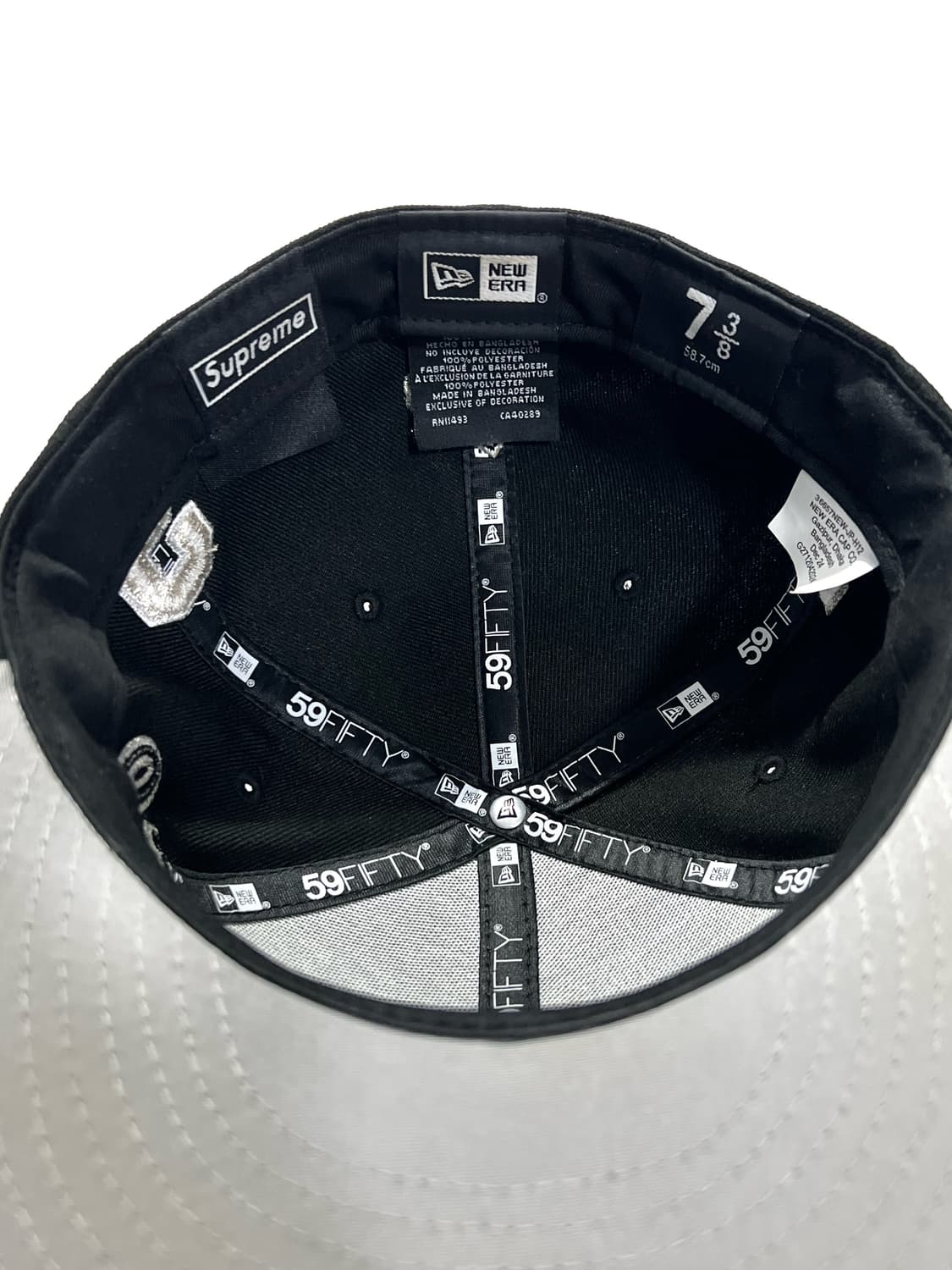 Supreme 25SS Multi S Logo Fitted Cap 상품이미지3