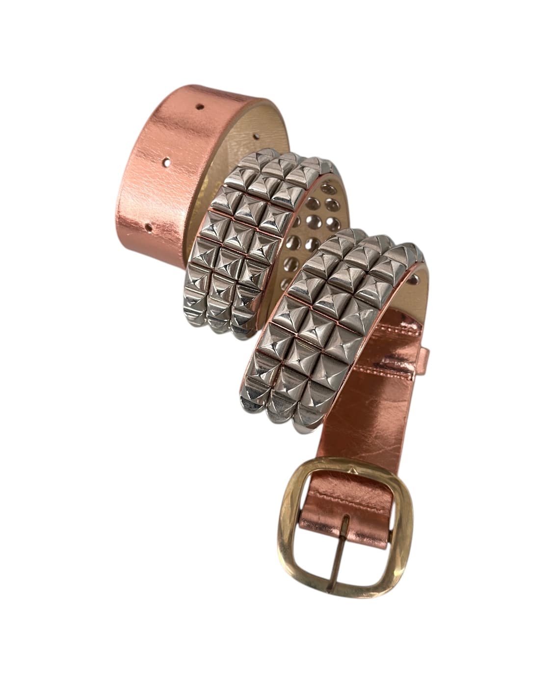 러버보이 스터드 레더 벨트 상품이미지1