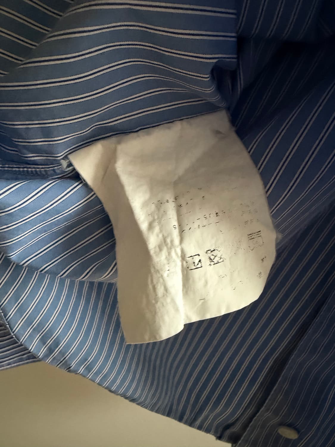 꼼데가르송 셔츠 투톤 배색 셔츠 상품이미지5