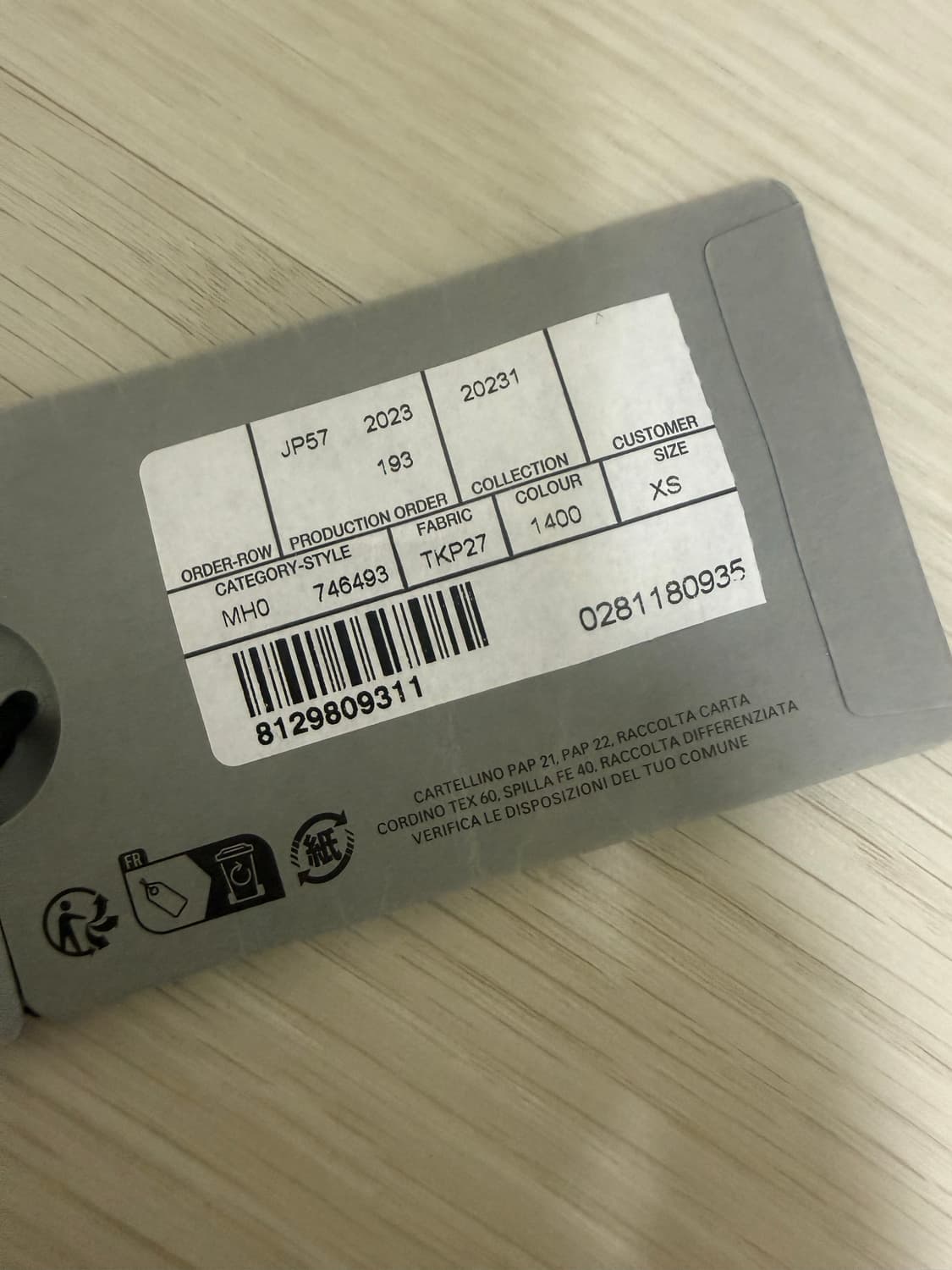 발렌시아가 디스트로이드 립스탑 카고 상품이미지7