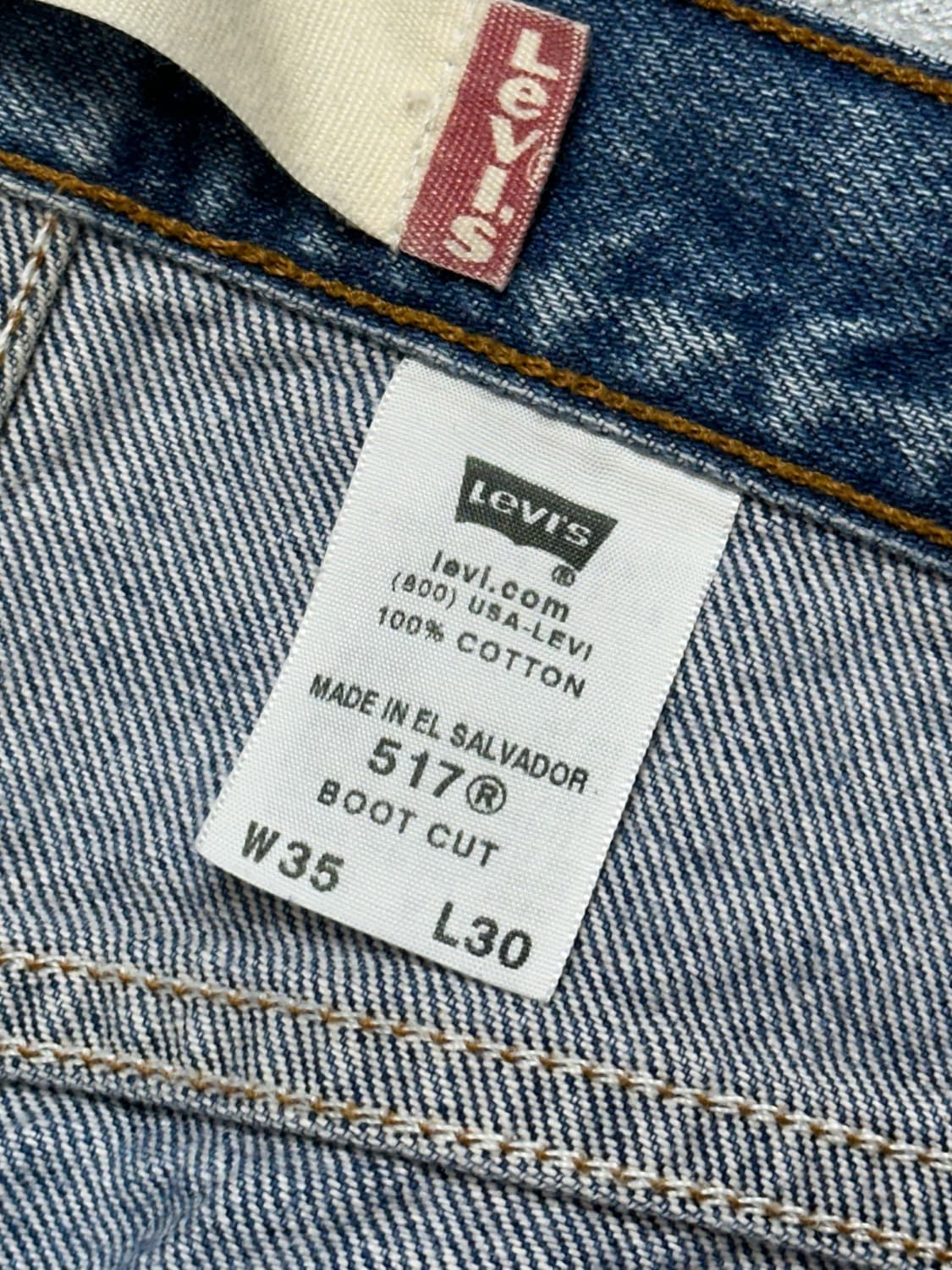 00's 리바이스 517 부츠컷 데님 상품이미지9