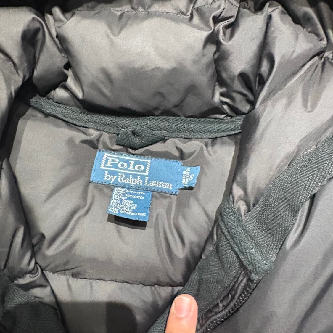 폴로 래드포니00s 빈티지 봄버 후드패딩 상품이미지3