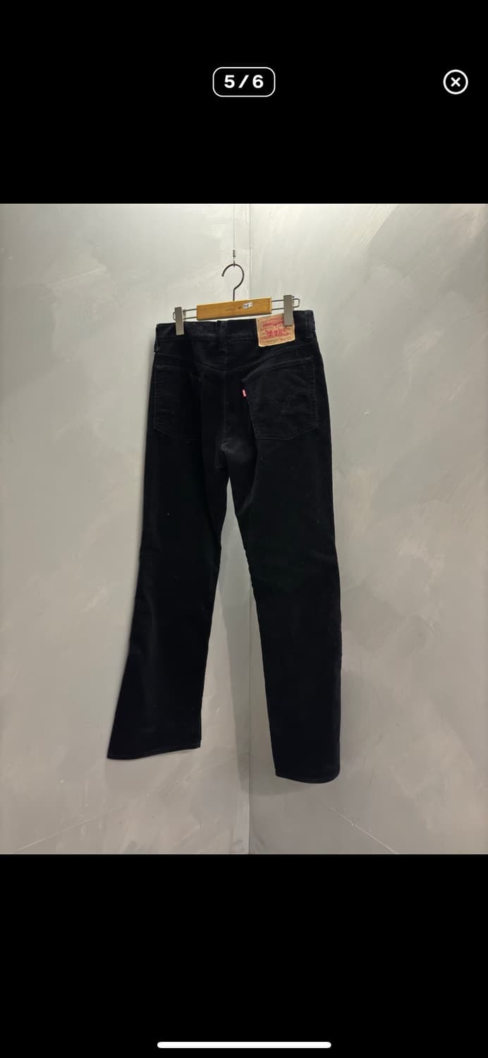리바이스 코듀로이 블랙 팬츠 상품이미지5