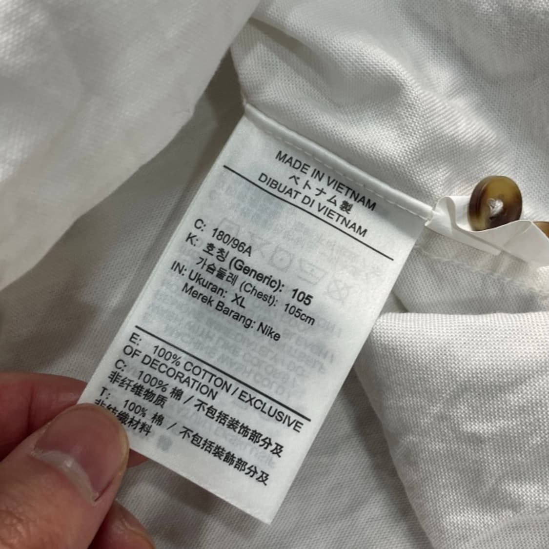 105 나이키 솔로 스우시 옥스포드 셔츠 상품이미지4