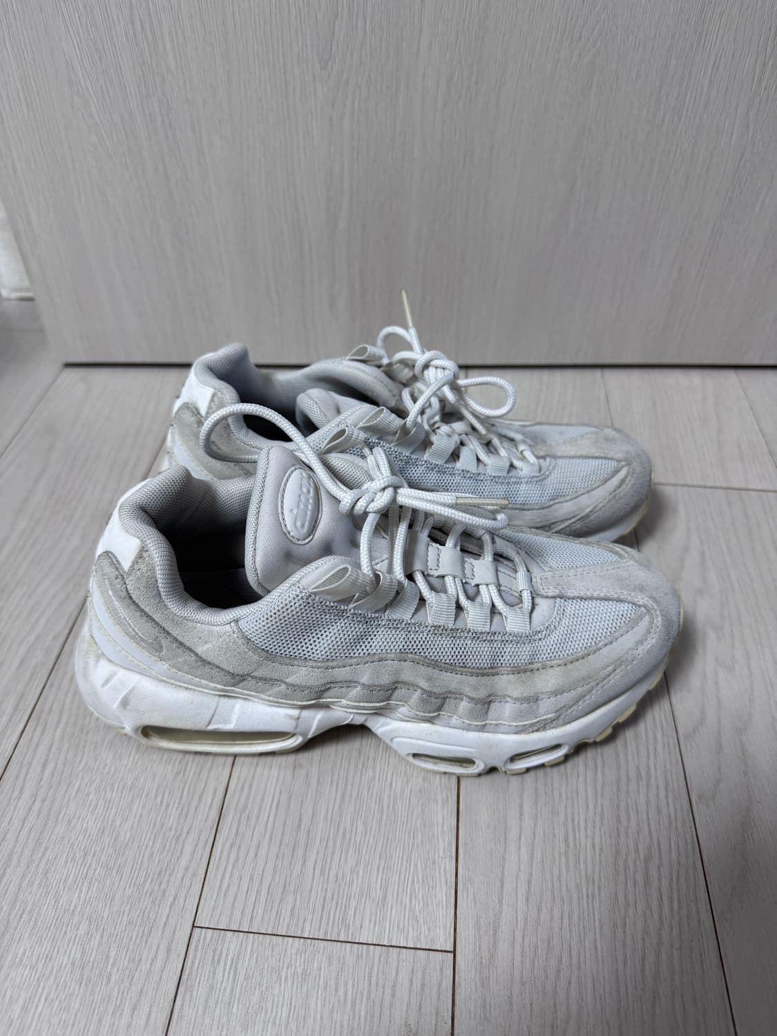 나이키 에어맥스95 아이보리화이트 판매합니다 상품이미지2