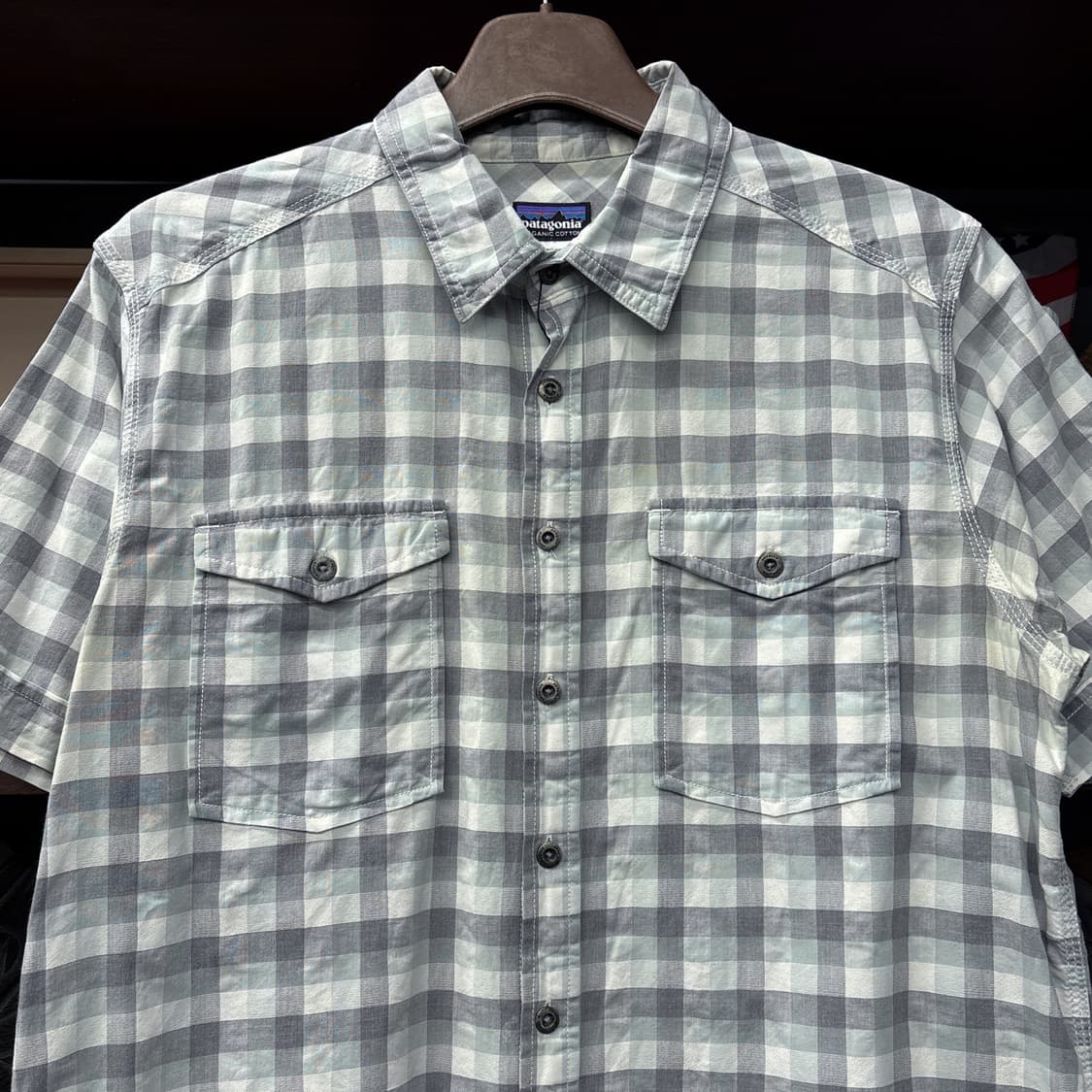파타고니아 오가닉코튼 라이트 코튼트윌 체크워크셔츠 N1151 상품이미지3