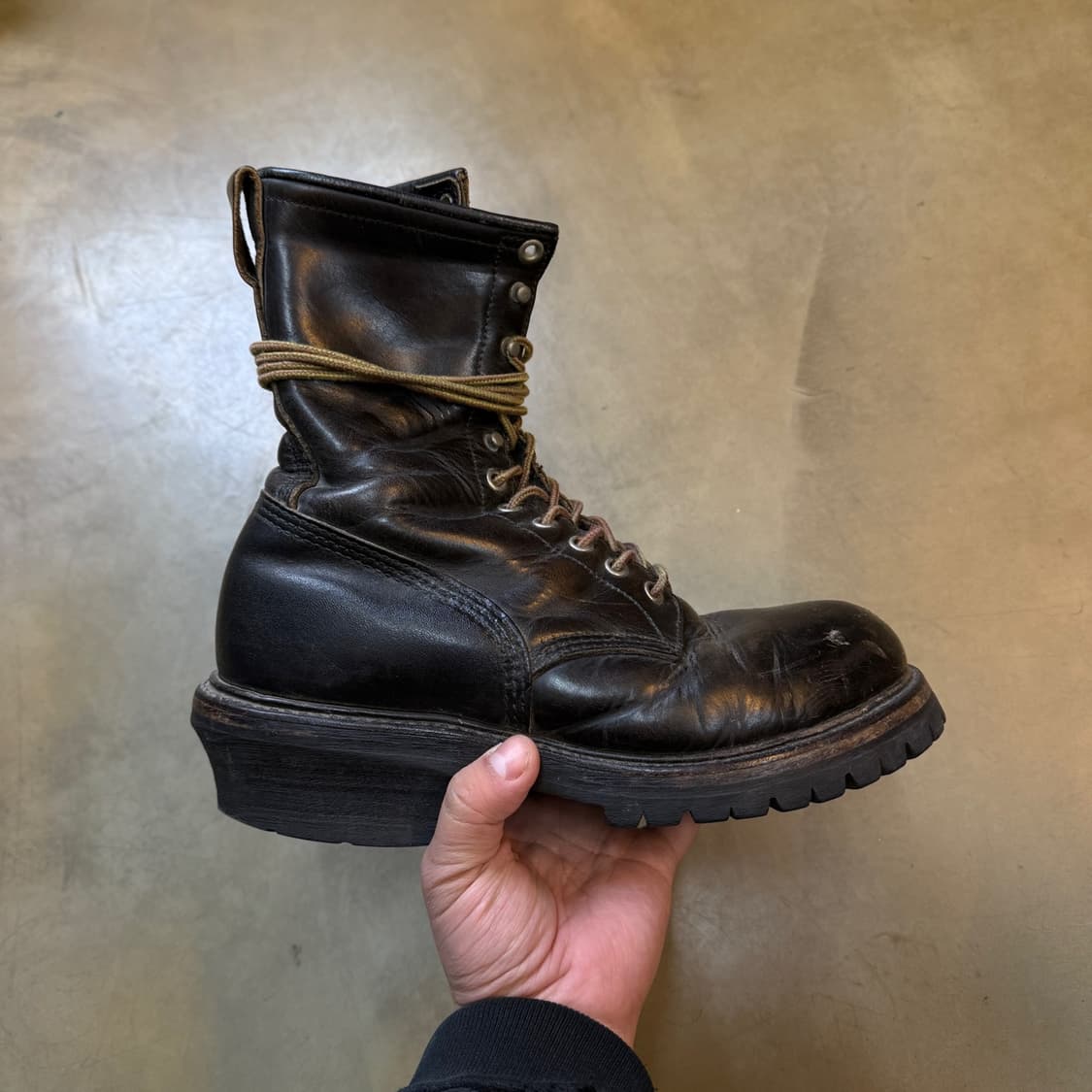 90s 레드윙 usa pt91 차심 스틸토 워커 부츠 상품이미지2