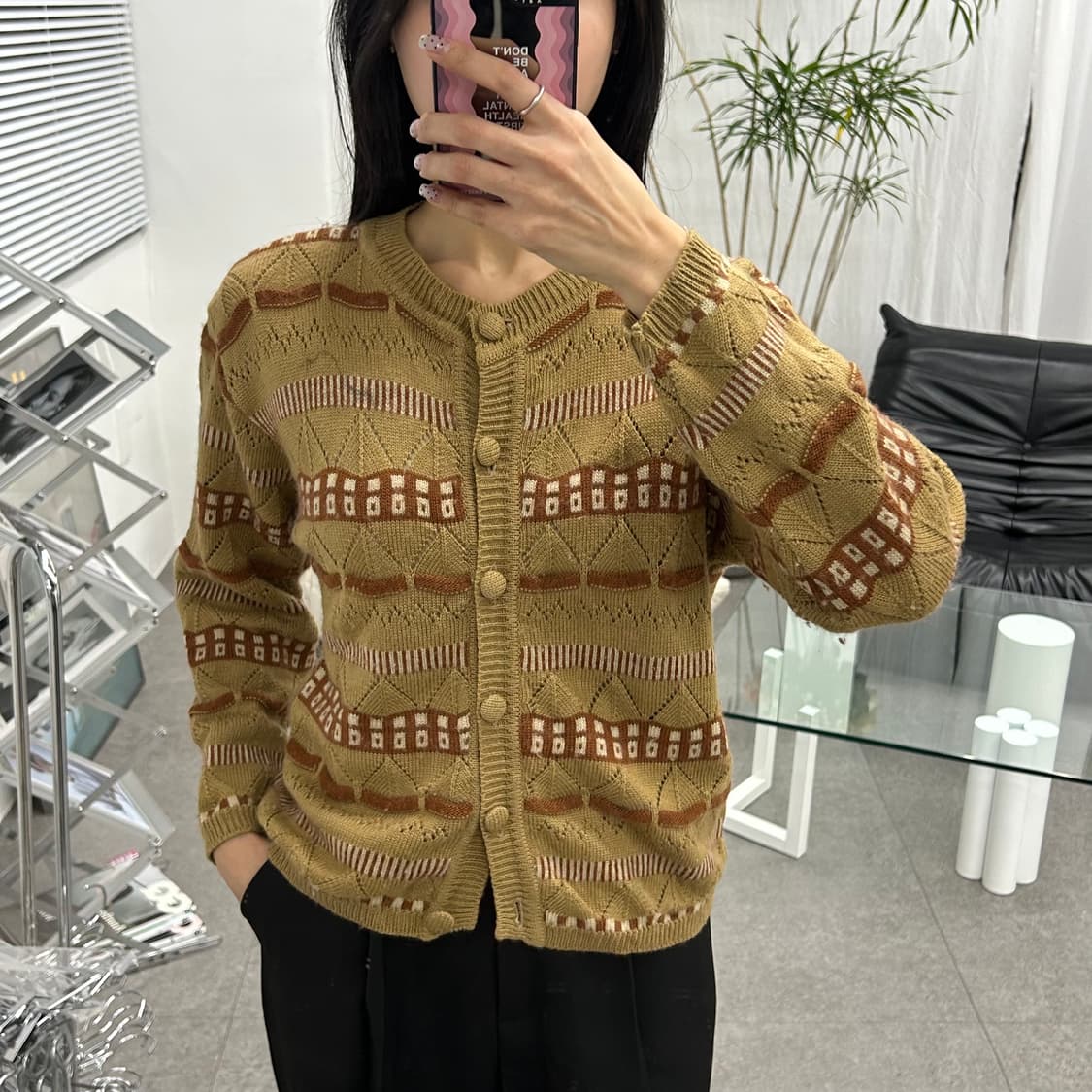 RUPE 레트로 니트 가디건 상품이미지2