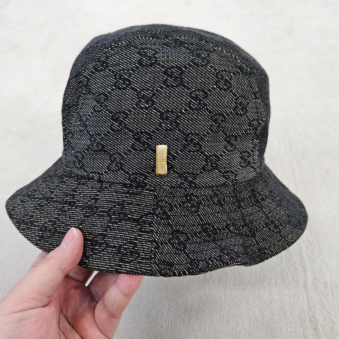 [F] 고급 데님 버킷햇 모자  0120Y2 상품이미지1