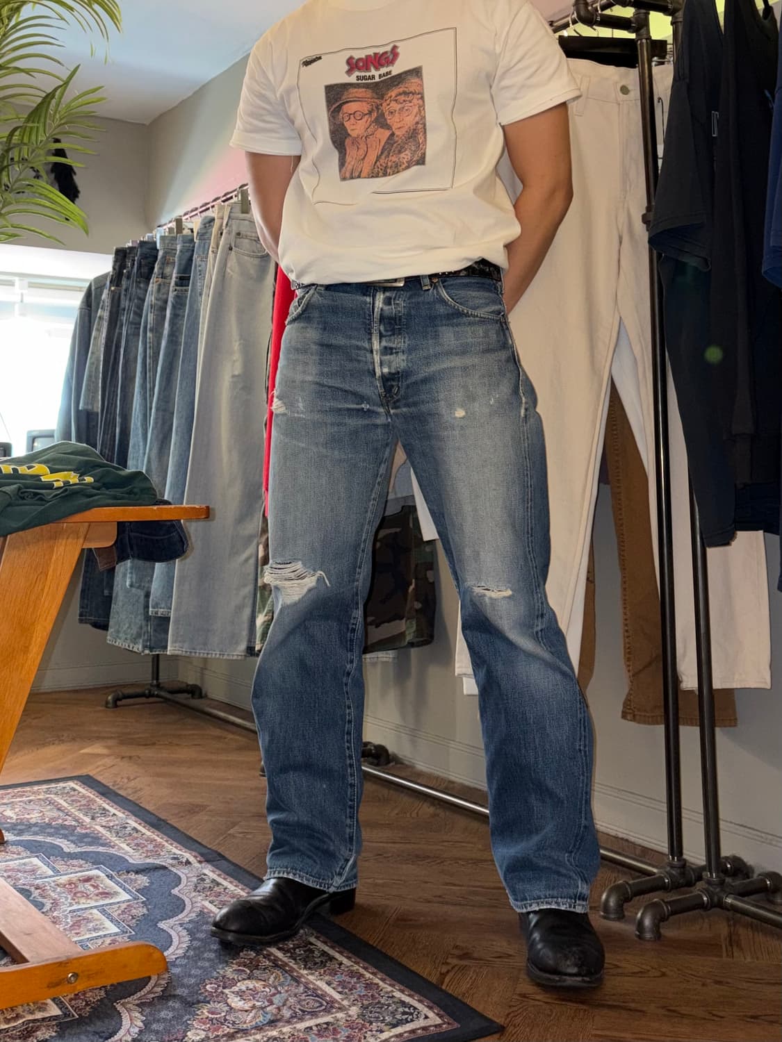 90-00‘s Levi’s 503 J22 selvedge denim 상품이미지1