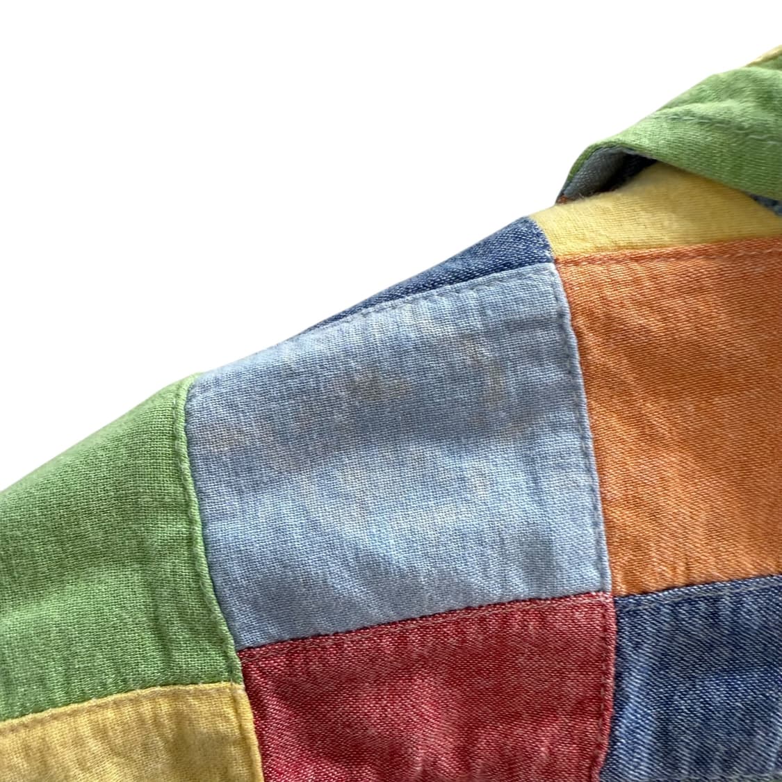 [L] 타미힐피거 패치워크 반팔 셔츠 상품이미지6