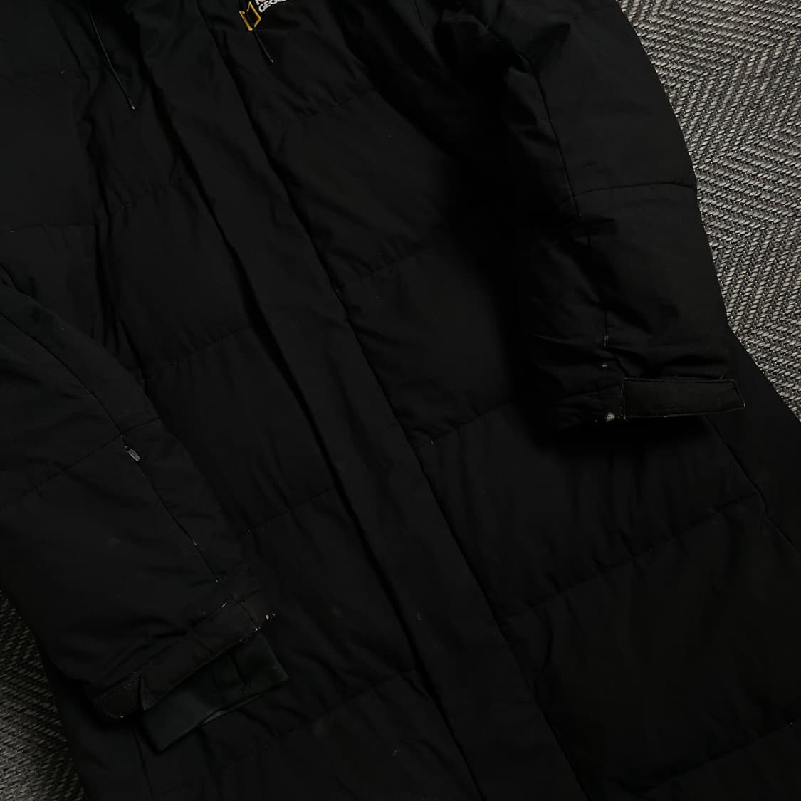 내셔널지오그래픽 유틸리티 롱패딩 블랙o 4790 상품이미지6