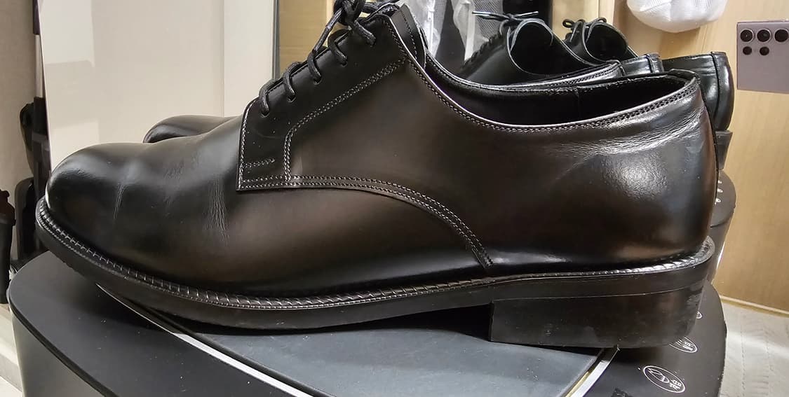 라뎅 수제화 더비슈즈 블랙 260-265 상품이미지1