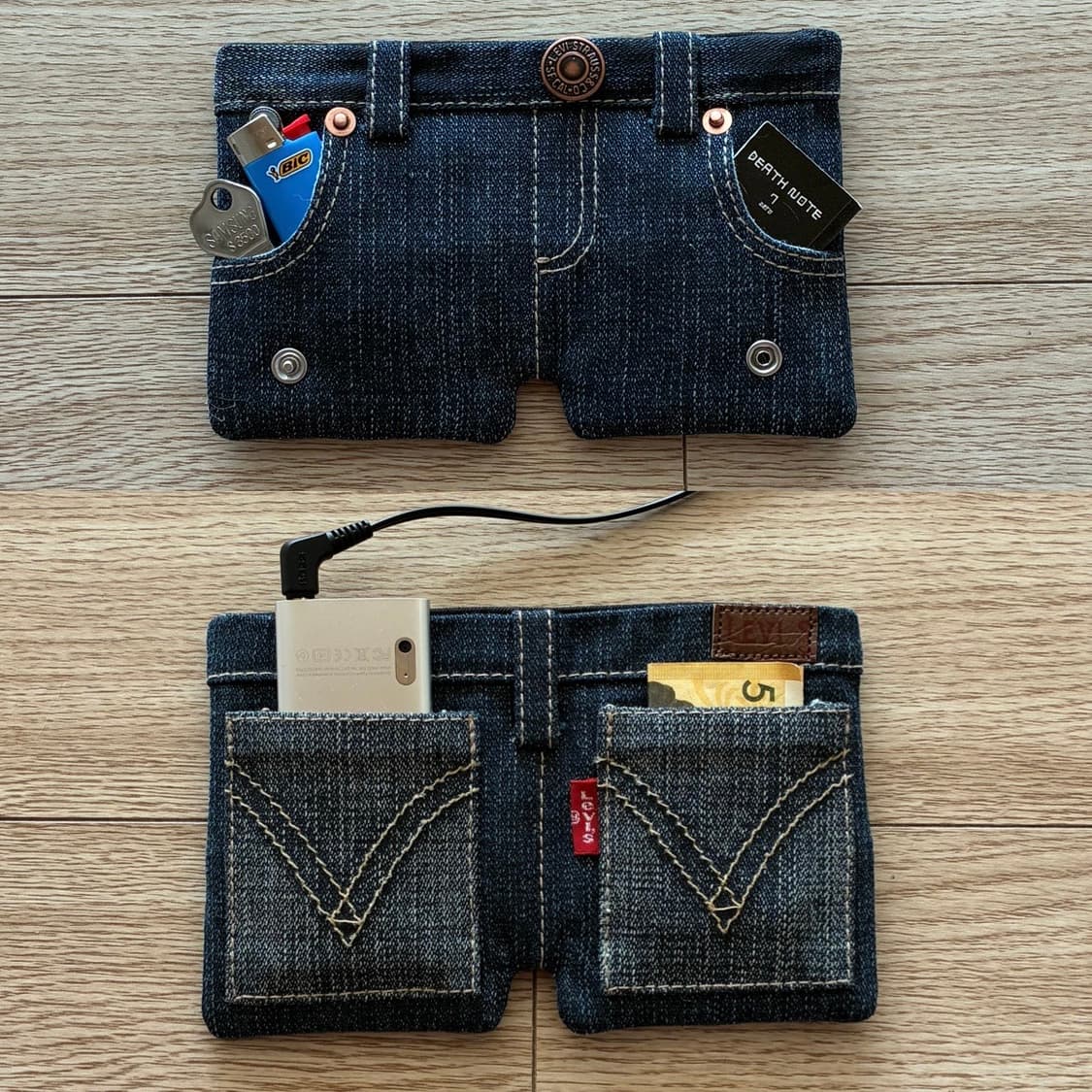Levi's 514 demin Remake wallet 상품이미지1