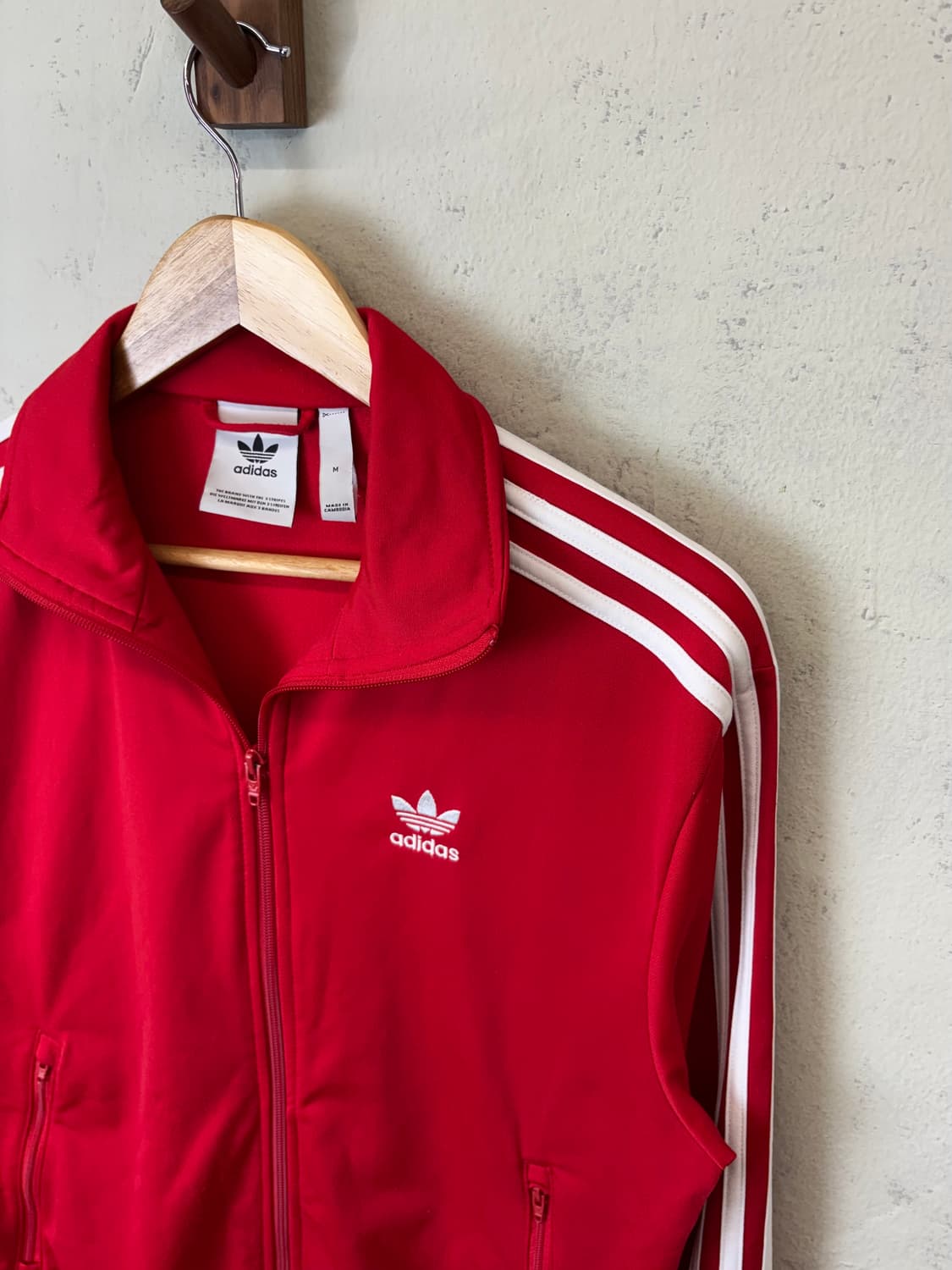 아디다스 신형 파이어버드 삼선 트랙탑 져지 레드 상품이미지4