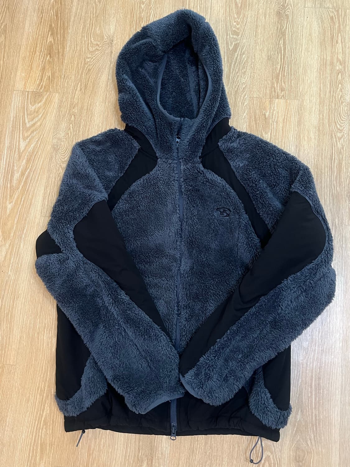 산산기어 플리스 후디드 미드나잇 블루 상품이미지2