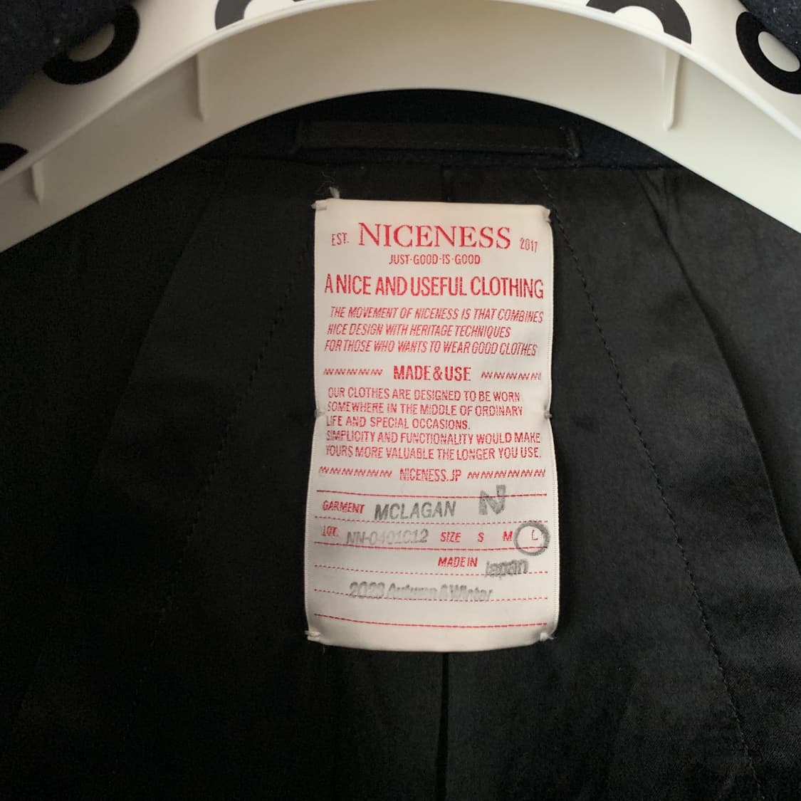 23aw MCLAGAN 13-BUTTON PEACOAT 상품이미지9