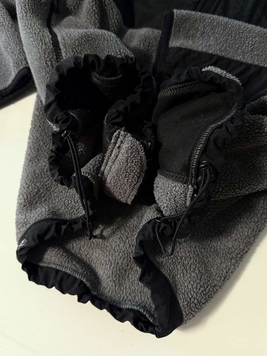 노스페이스 00‘s 오버사이즈 그레이 데날리 플리스 자켓 상품이미지5