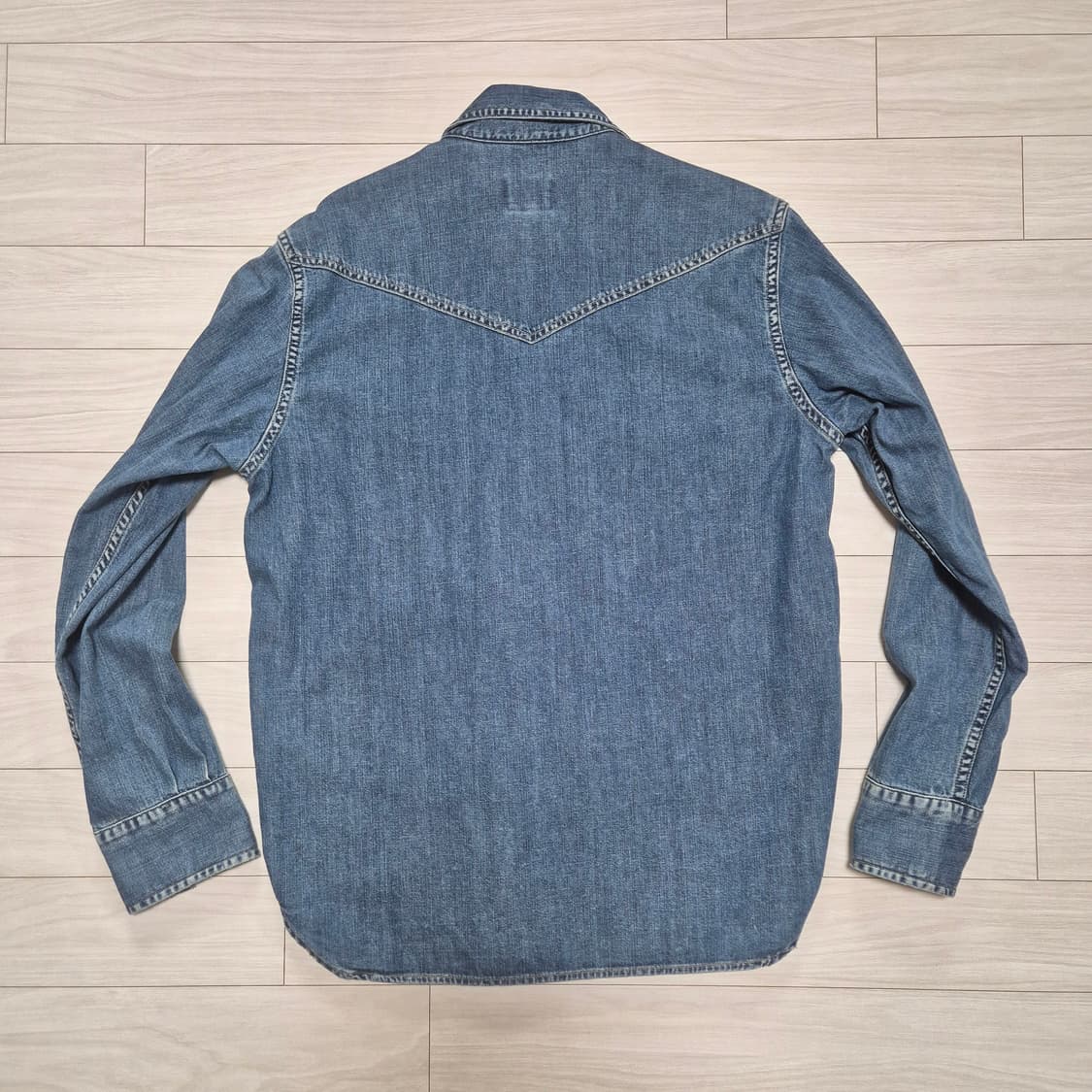 LVC 리바이스빈티지클로딩 데님웨스턴셔츠 상품이미지2
