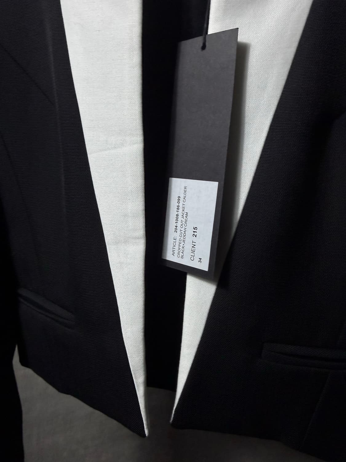 Haider Ackermann FW20 Cropped Blazer  상품이미지6