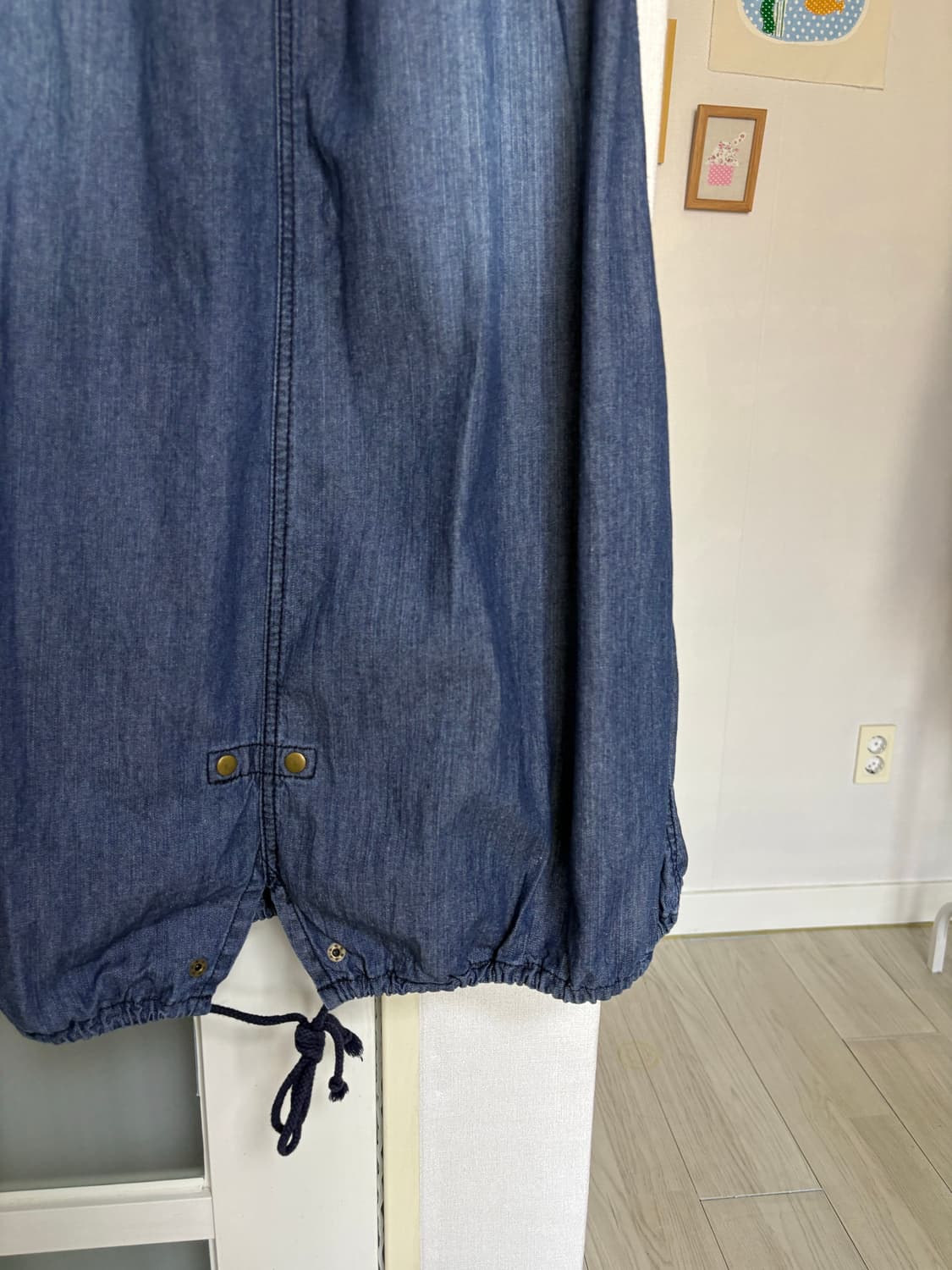 데님 벌룬 롱 스커트 상품이미지6