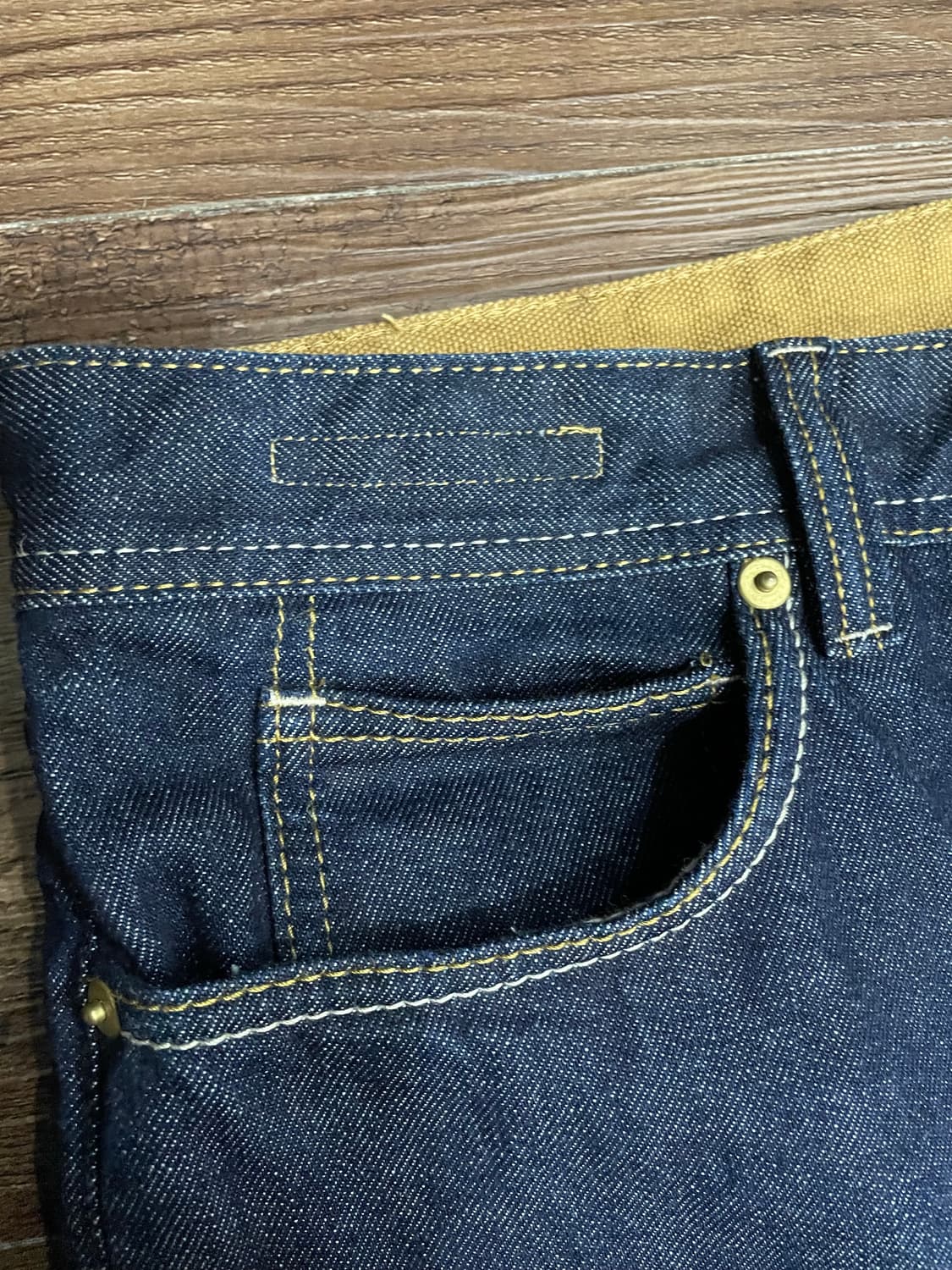 바스통 Bastong 701 인디고 데님 팬츠 상품이미지3