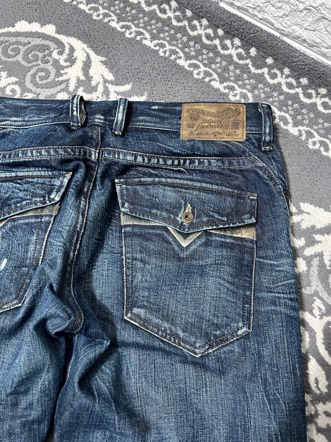 디젤 루키 하드 워싱 데님 상품이미지6