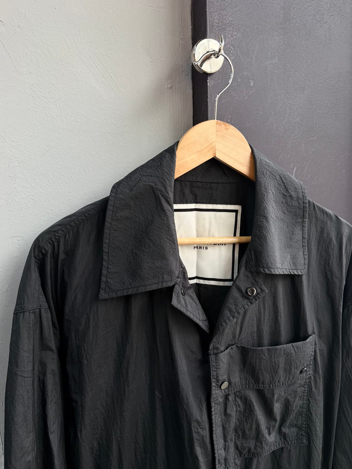 48/ 우영미 나일론 탄창 멀티포켓 오버 자켓 상품이미지4