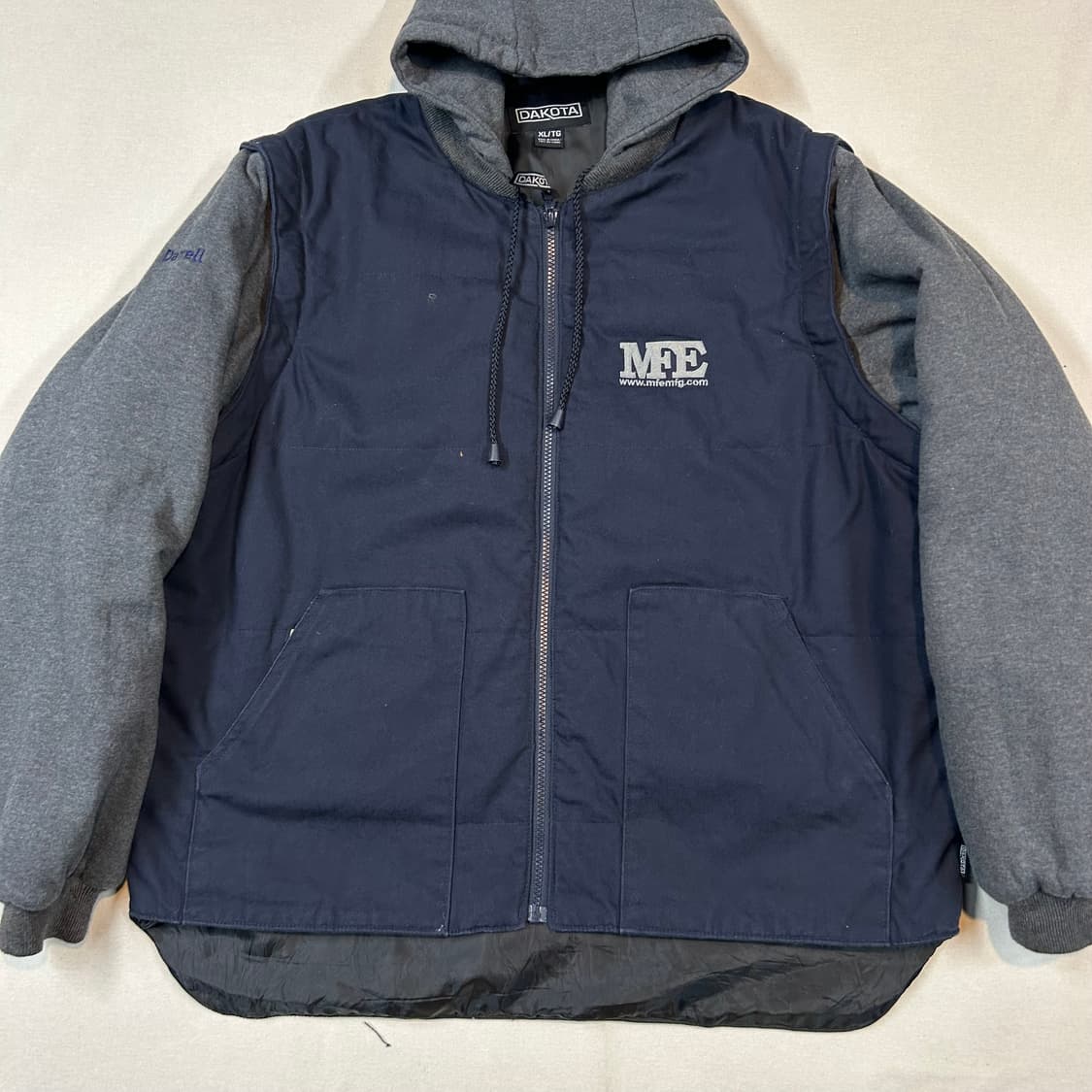 XL) Dakota 다코타 USA 후드 워크 자켓 네이비 상품이미지2