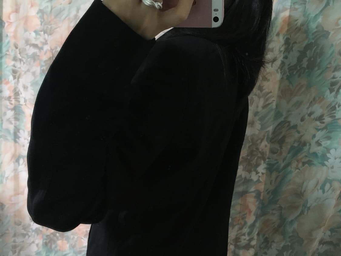 Japanese vintage black jacket 상품이미지3