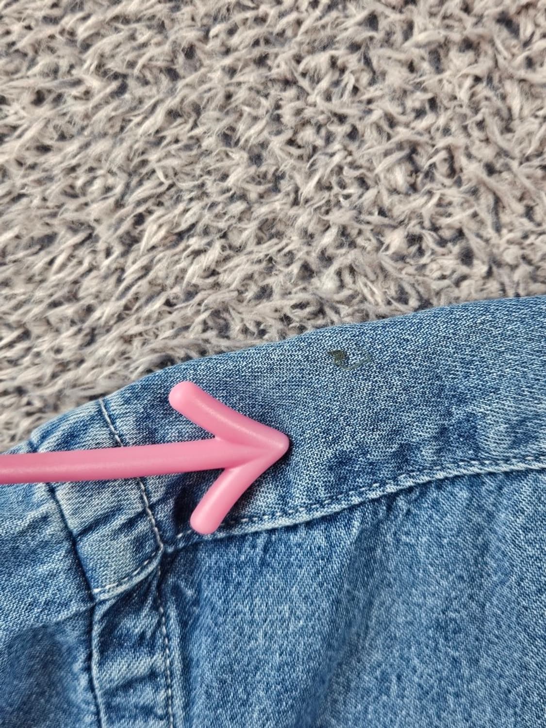 80's 폴로랄프로렌 베이직 데님 셔츠 ( L ) / 10845 상품이미지8