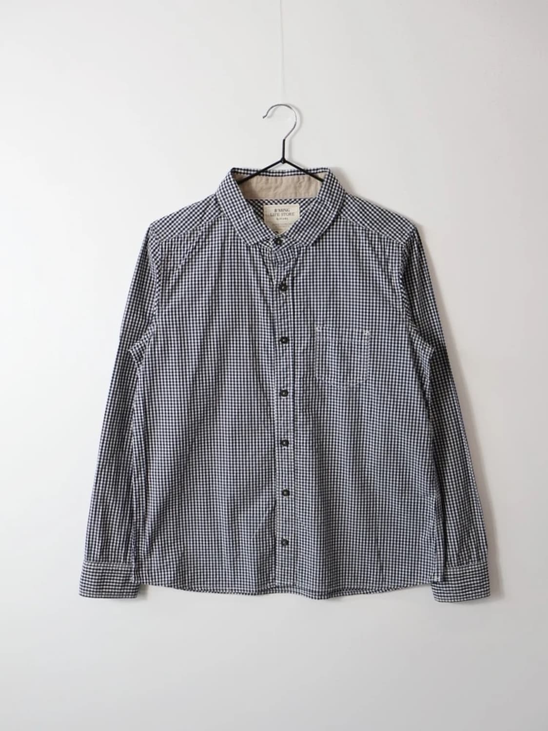 BEAMS Gingham Check Shirt 상품이미지4