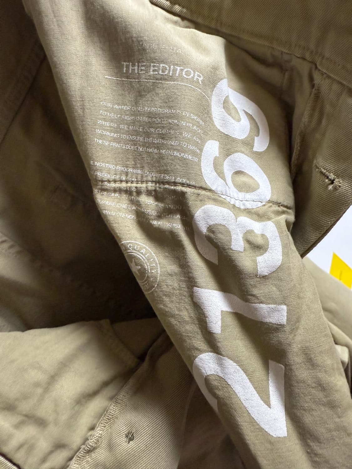 Thr Editor 별팬츠 30 베이지 7만5천 상품이미지6