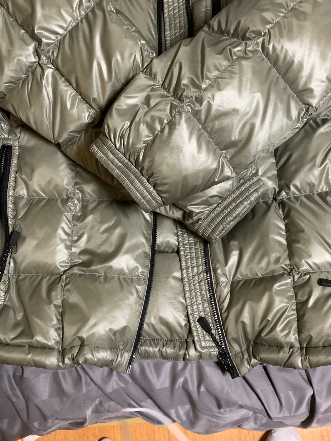 카키스 후드다운자켓 상품이미지3